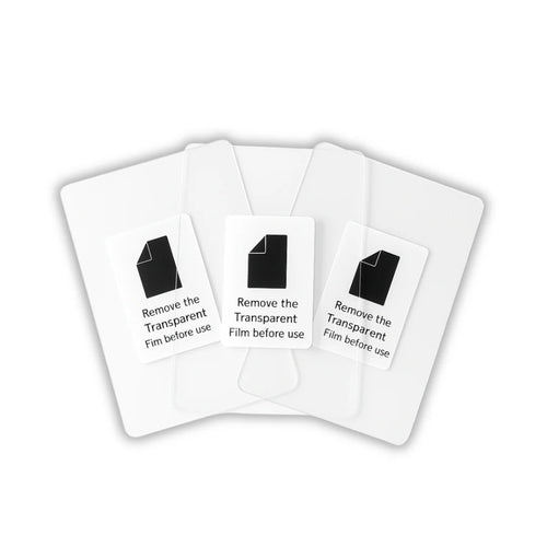 Recharges de verre de protection NOREVA — Lot de 3